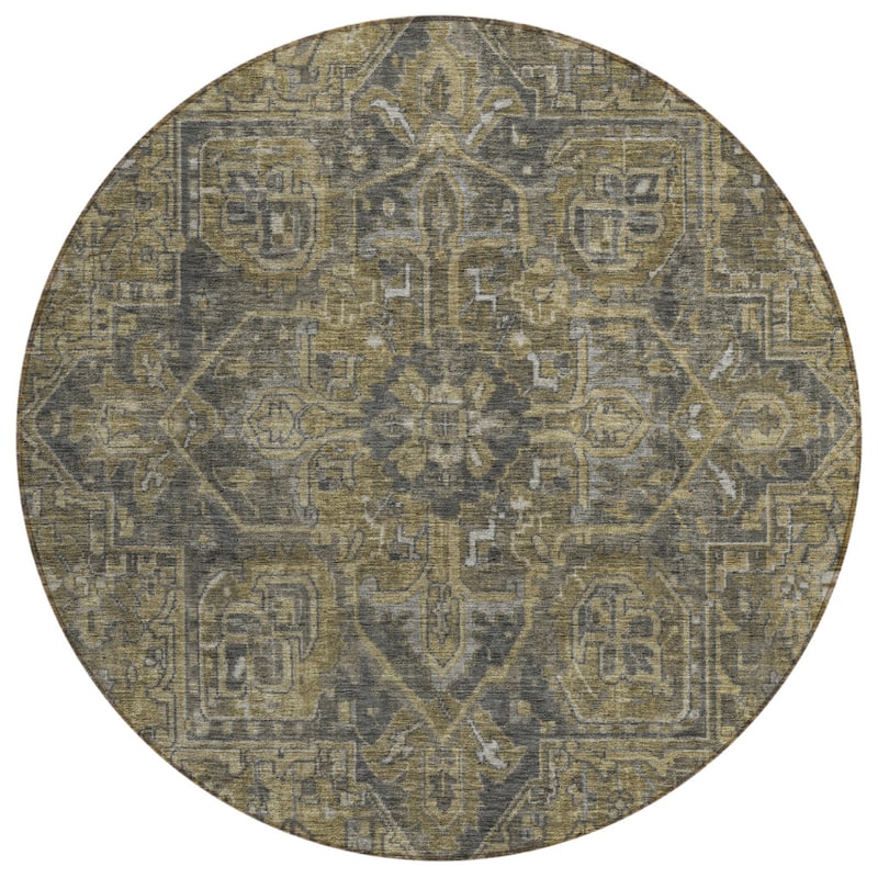 Paso Oriental Weather Resistant Timeless Grace Outdoor Rug