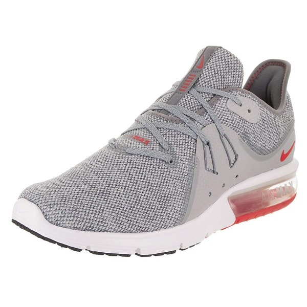 nike air max sequent 3 grey red