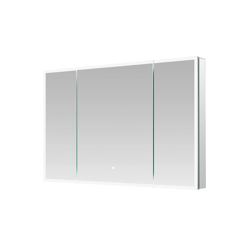 Medicine Cabinet With Light 48W x 32H x 5D Triple Door - 48"x32"