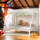 preview thumbnail 13 of 31, Wider Design Twin XL over Queen Metal Bunk Bed with Ladder and Safety Guardrails For Home