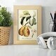 preview thumbnail 10 of 138, Printed Tuscan Fruits IV -Framed Print w/glass-Cherry Red