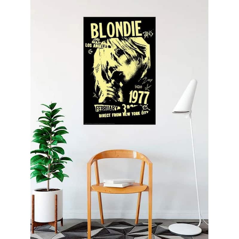 Blondie LA Tour 1977 Art Poster - 24 x 36 Inch