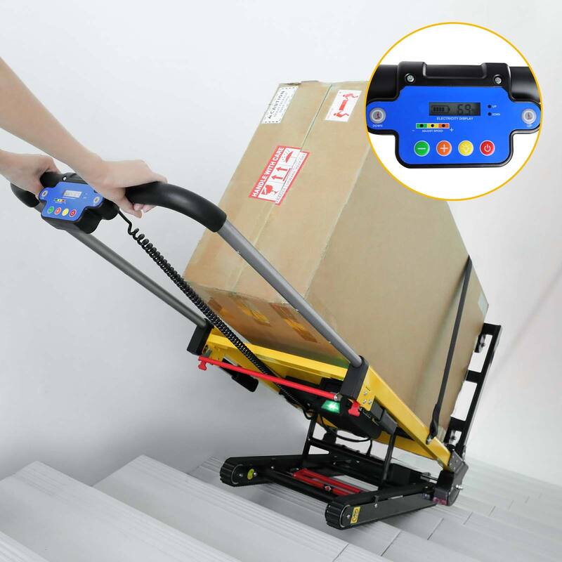 Electric Stair Climbing Dolly Electric Stair Climbing Hand Trucks 441-880lb Capacity