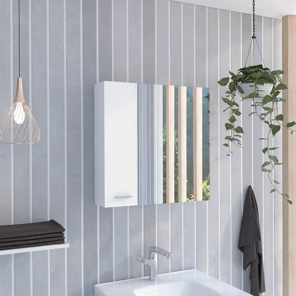 Crawford 4-Shelf Medicine Cabinet