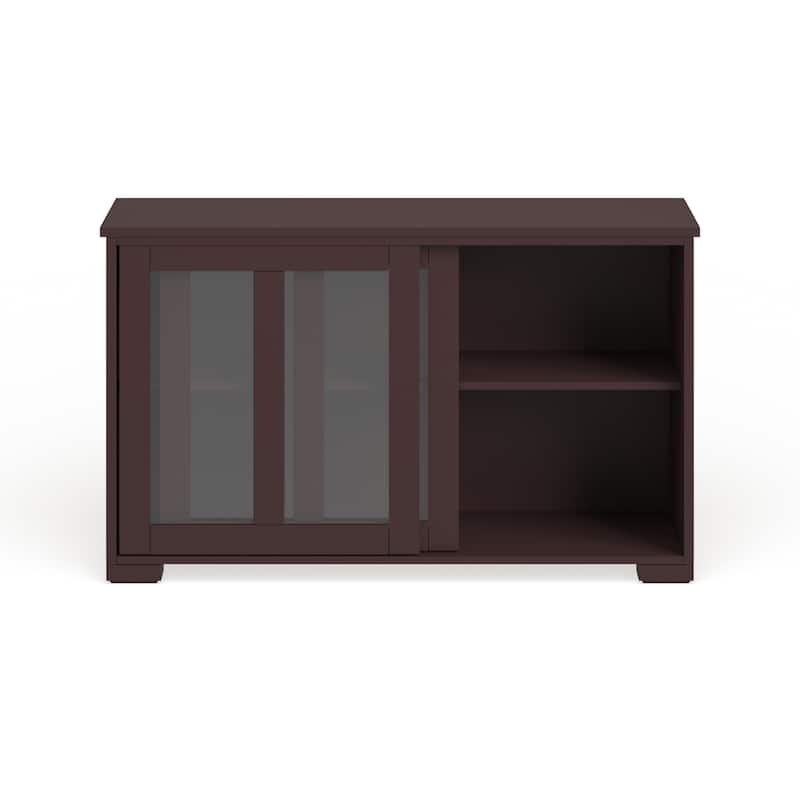 Porch & Den Jefferson Sliding Glass Door Stackable China Cabinet