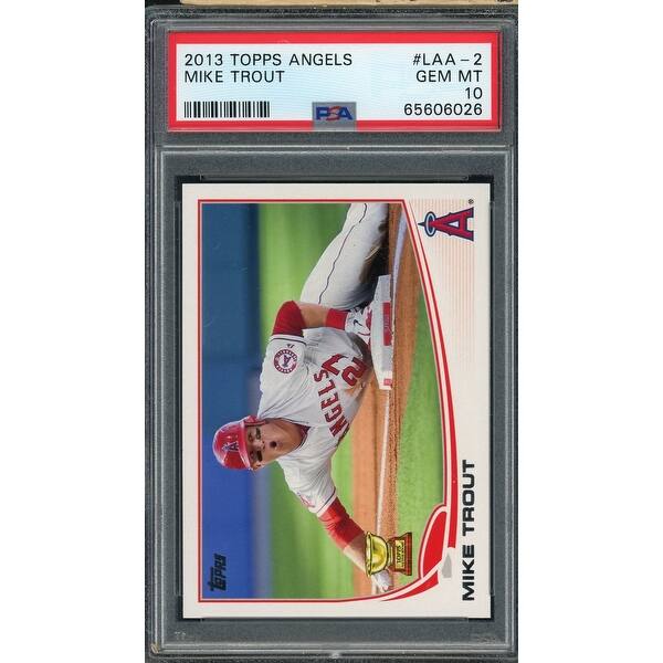 mike trout graded cards Amazon.com: Mike Trout PSA Graded Card Mystery Power Pack - 1 PSA Graded  Mike Trout Card and 2 Packs of Cards Per Pack
