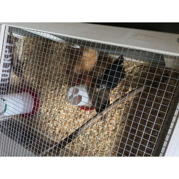 Precision Nantucket Chicken Coop Expansion Pen White