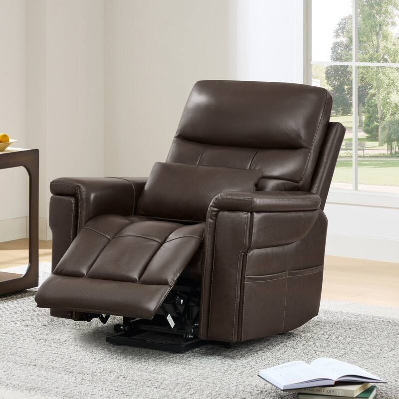 Spruce & Spring Dual Motors Lay Flat Recliner Lift Recliner for Elderly