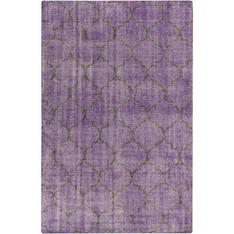 Beverly Hand-knotted Bohemian Trellis Wool Area Rug
