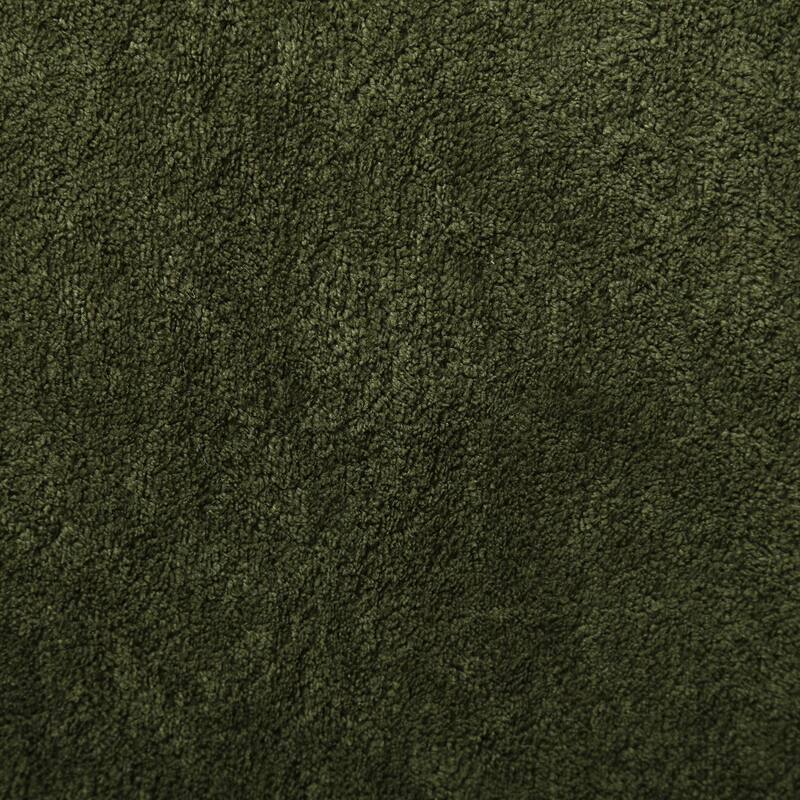 Modular Combination Green Polyester Living Room Sofa Set, L-shaped, Free Installation