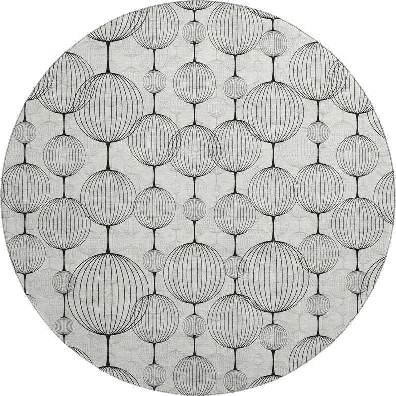 Premium Washable Super Soft Modern Chic Stripe Mayfield Rug