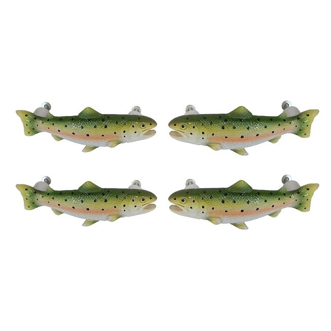Shop 4 Piece Set Rainbow Trout Drawer Cabinet Door Pulls 2 X