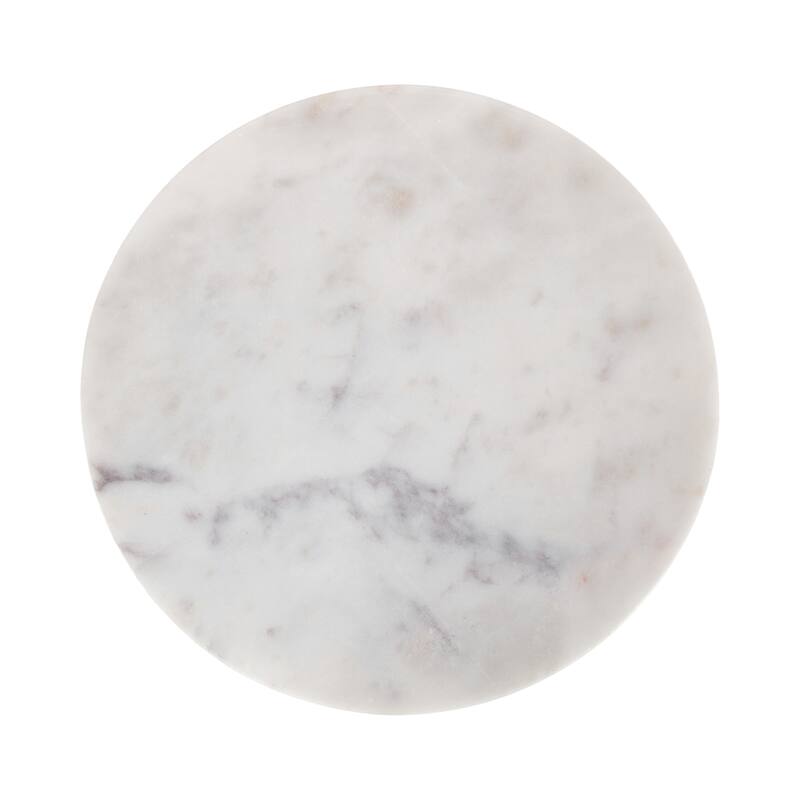 Kate and Laurel Engles Adjustable Marble Table and Plant Stand