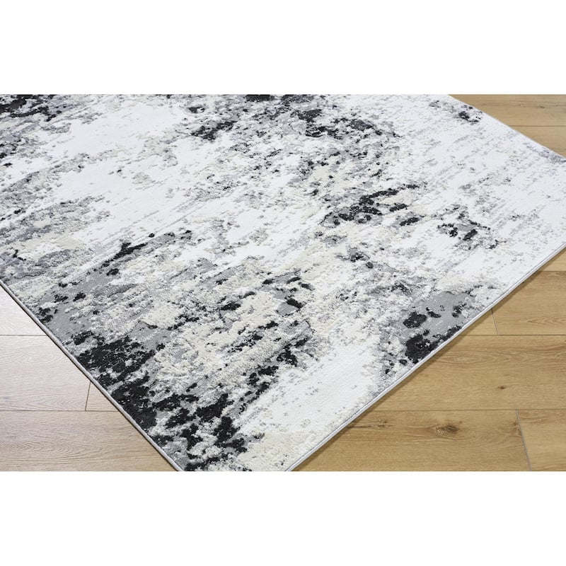 Livabliss Siyah Modern Area Rug