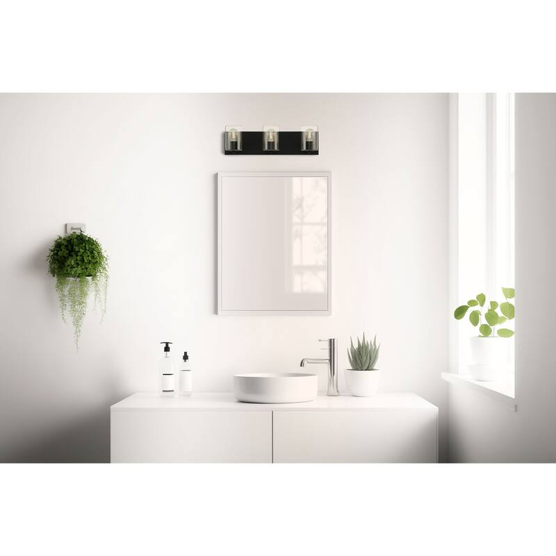 Access Lighting Oslo 3 Light LED Vanity - Matte Black