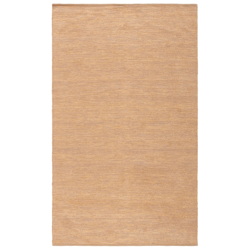 SAFAVIEH Handmade Montauk Willie Cotton Rug - 6' x 9' - Gold