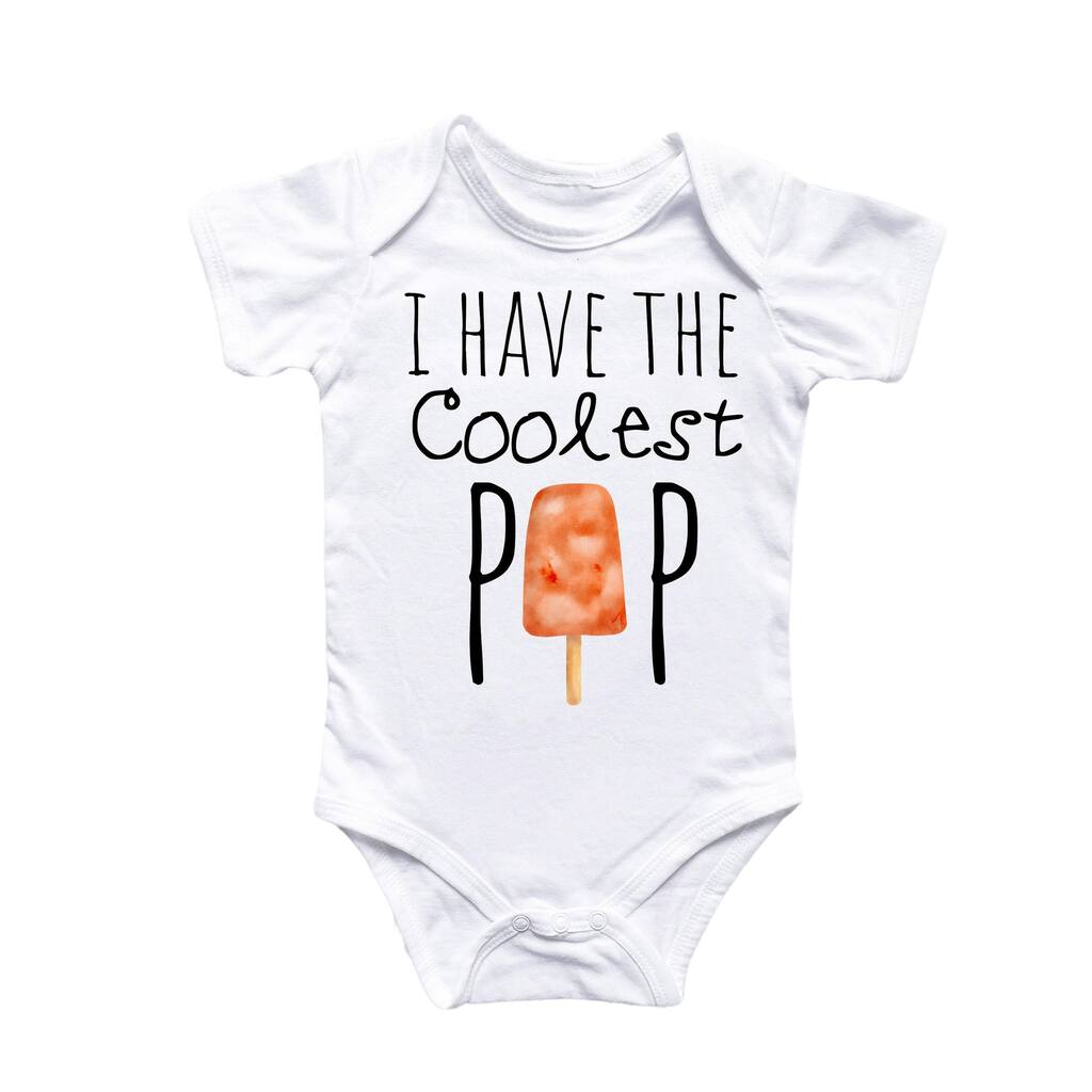 Ice Pop Grandpa - Baby Boy Girl Clothes Infant Bodysuit Funny Cute Newborn