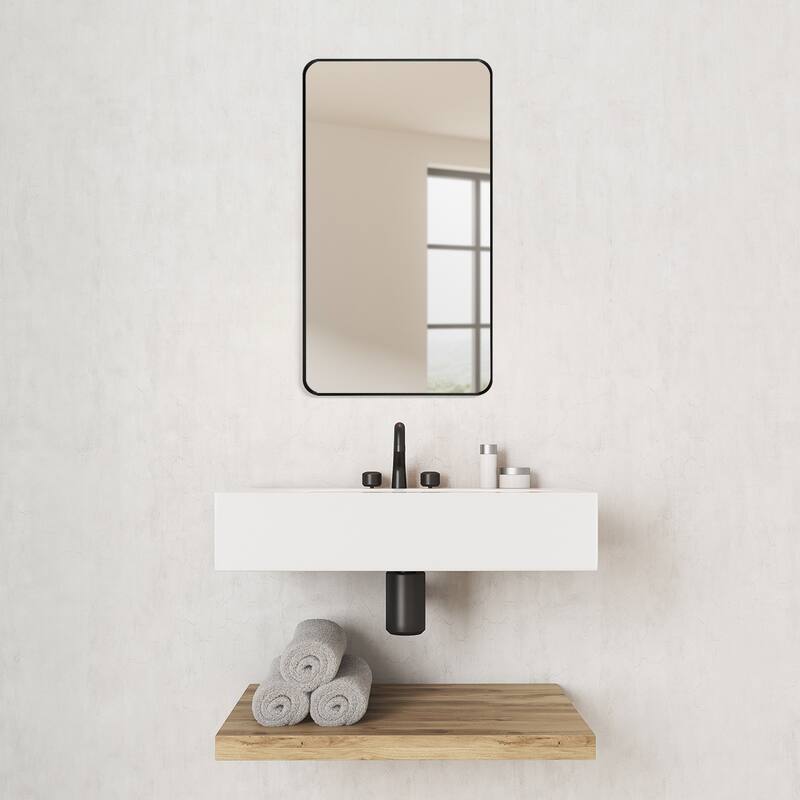 Altair Nettuno Bathroom/Vanity Aluminum Framed Wall Mirror