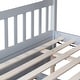 preview thumbnail 26 of 66, Full Over Full Bunk Wood Bed With Twin Trundle