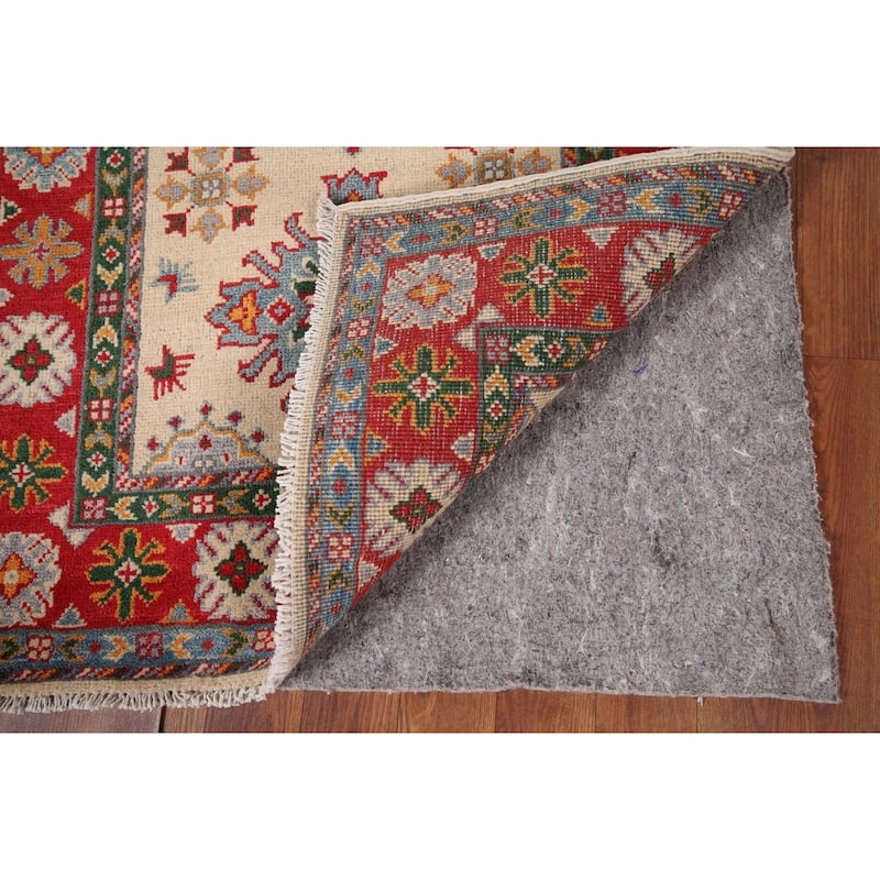Kazak Oriental Foyer Rug Handmade Traditional Wool Carpet - 2'9" x 4'3"