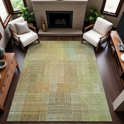Premium Washable Super Soft Abstract Contemporary Mayfield Rug