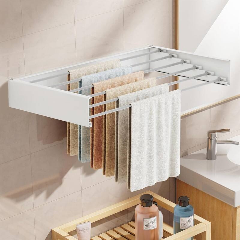 Adjustable 3-Tier Aluminum Laundry Drying Rack