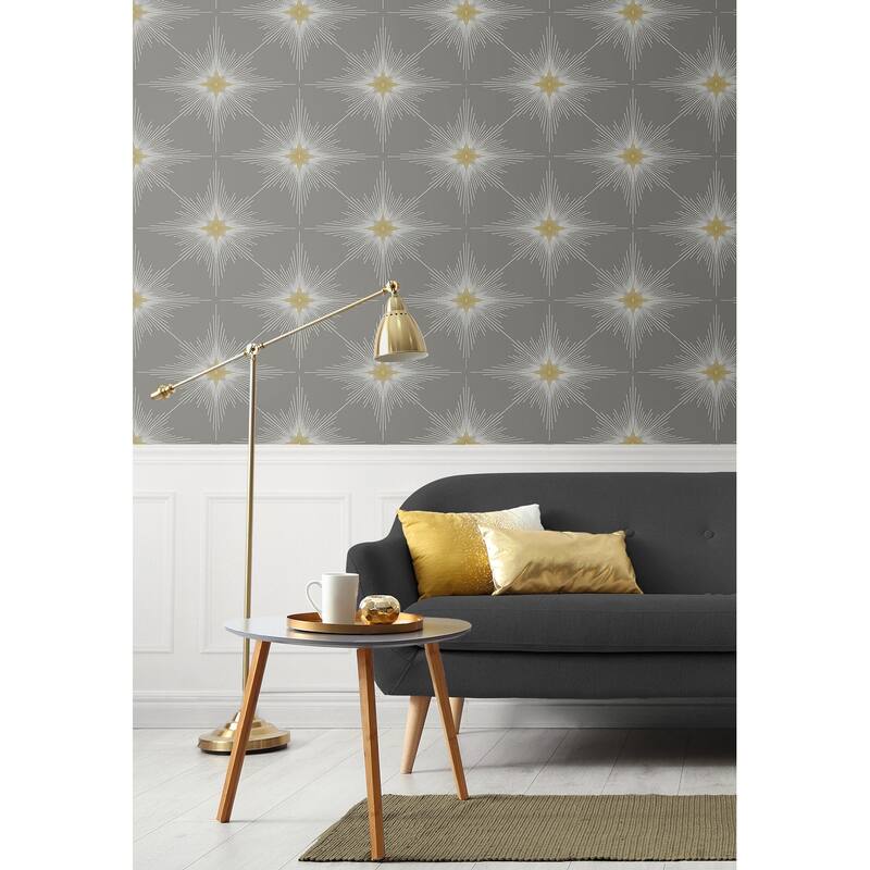 Seabrook Designs North Star Non-Woven Unpasted Wallpaper