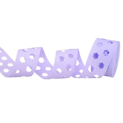 10 Yard x 1.5" W Grosgrain Ribbon Craft Strip with Hollow Cloud