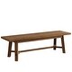 preview thumbnail 8 of 14, 55'' Solid Wood Dining Bench, Farmhouse Long Bench for Kitchen Entryway