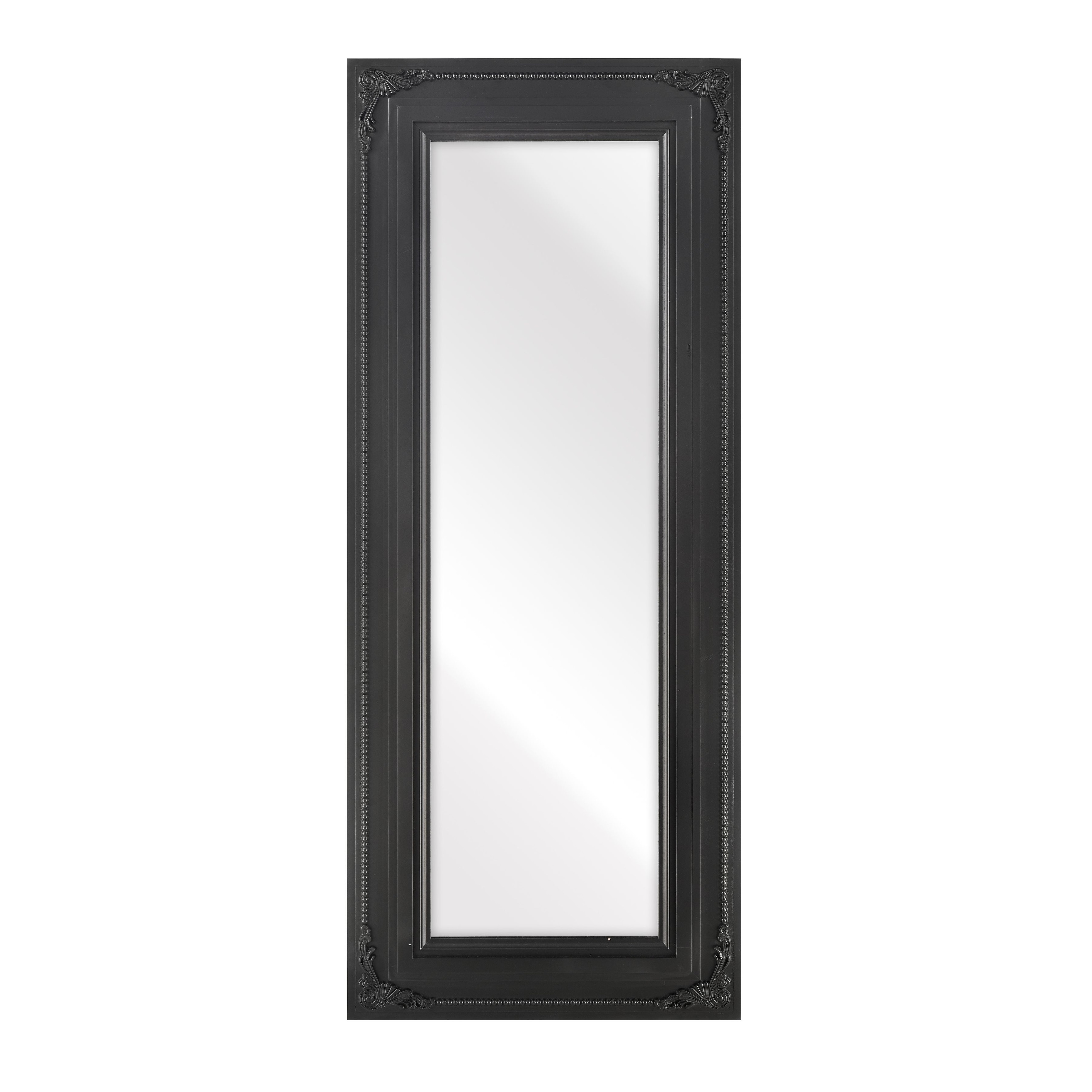 Atlas Marla Rectangular Scrollwork Patterned Wall Mirror