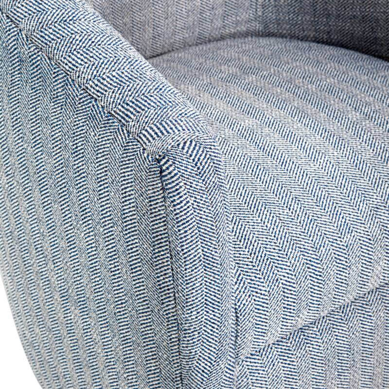 Sea Oat Swivel Barrel polyester Chair