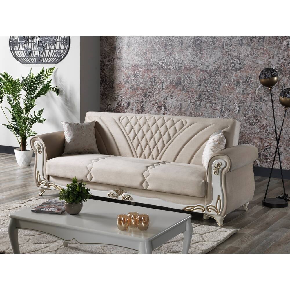 Bernardston 98'' Upholstered Sleeper Sofa