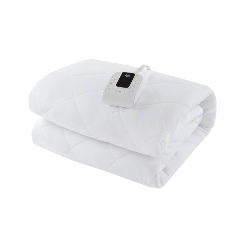 Serta Microfiber Zoned Heated Mattress Pad