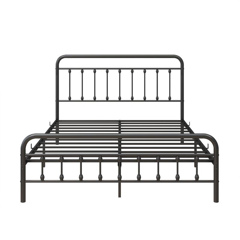 Metal Bed Frame Queen Size Platform Bed