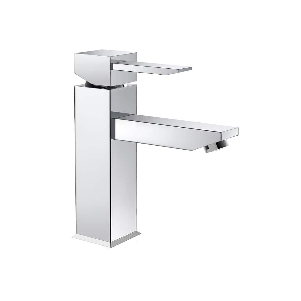 Fresca Bevera Single Hole Mount Chrome Vanity Faucet