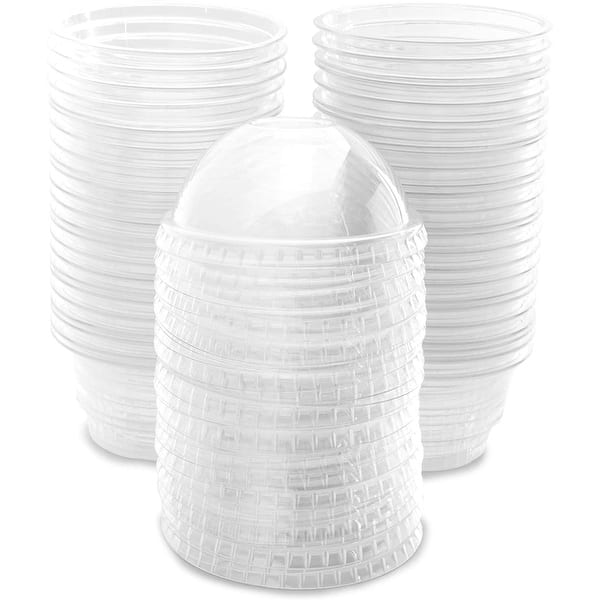 Clear Plastic Ice Cream and Yogurt Cups with Dome Lids (5 oz, 50 Pack) -  Bed Bath & Beyond - 35975068