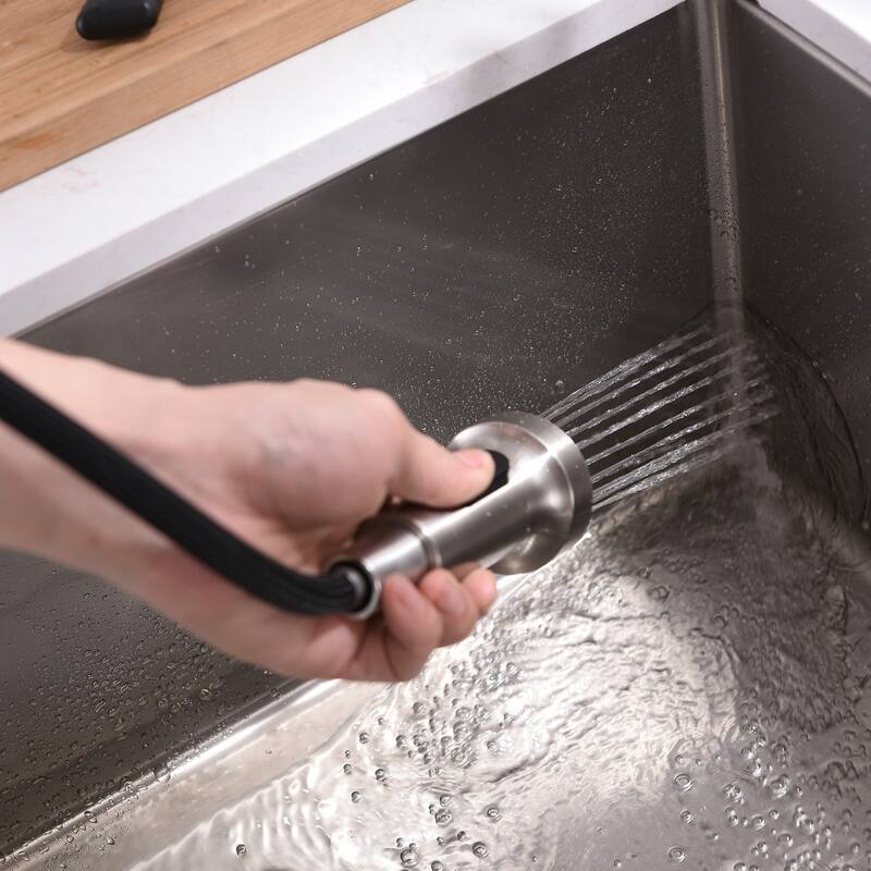 Topcraft Touchless Single Handle Pulldown Sprayer Kitchen Faucet
