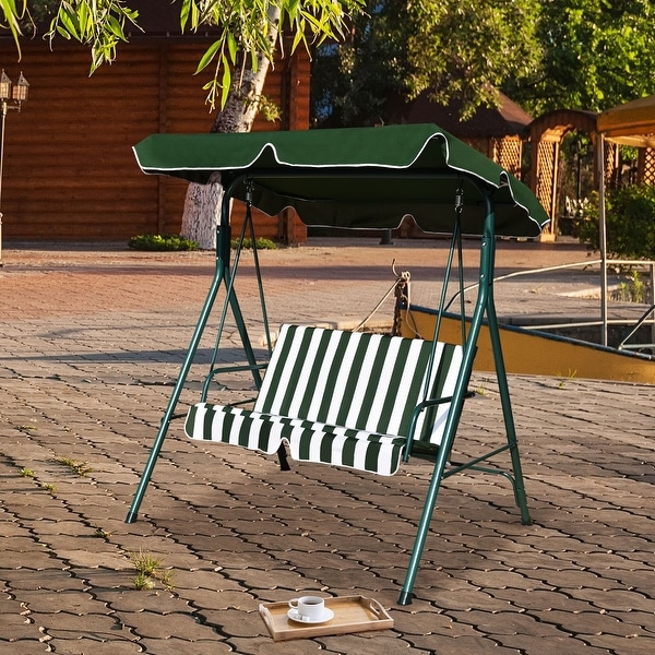 Swing loveseat patio outlet