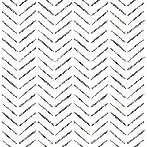 Black Holden Peel & Stick Wallpaper