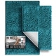 preview thumbnail 119 of 197, Hearth & Harbor Non-Slip Super Plush Chenille Bathroom Rugs