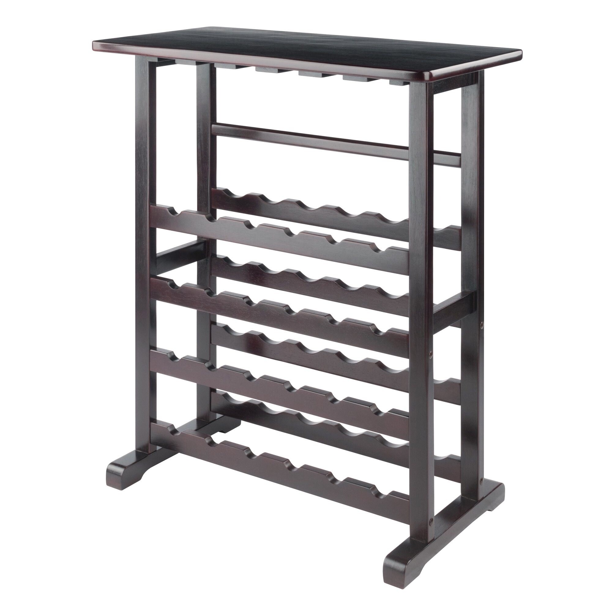 White floor wine hotsell rack