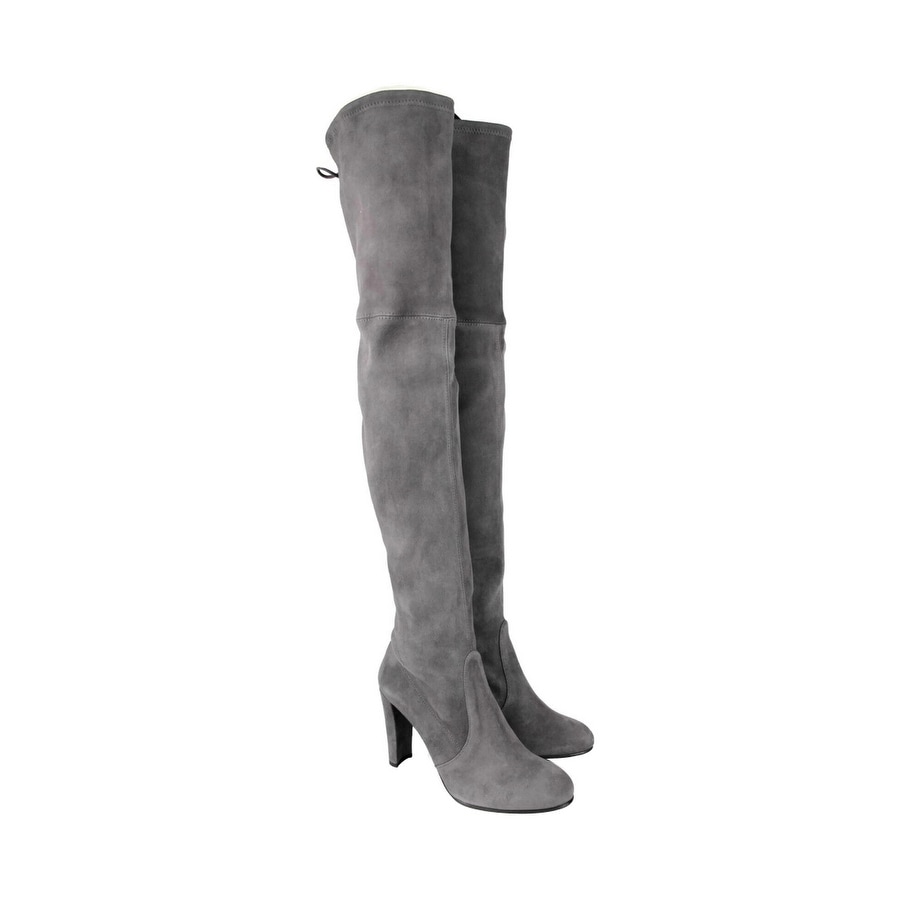 grey stuart weitzman over the knee boots