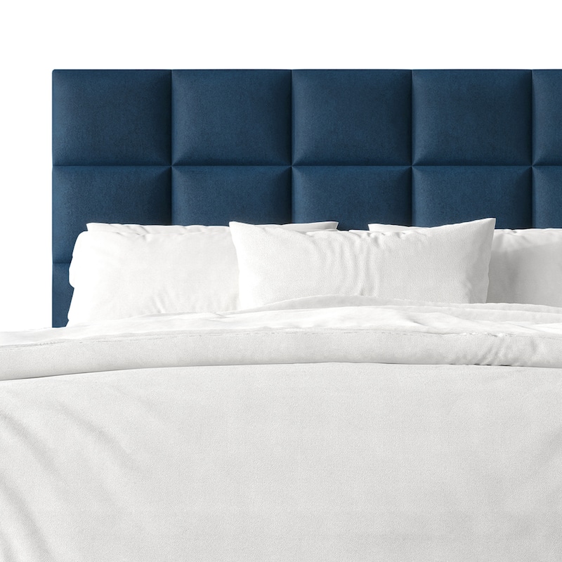 CraftPorch Modern Velvet Upholstered Bed