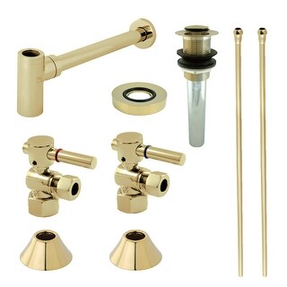 Kingston Brass Trimscape 30" Wide Sink Trim Kit with Bottle Trap