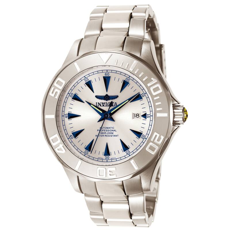 Invicta Men's 7033 Signature Automatic 3 Hand Silver Dial Watch