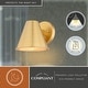 preview thumbnail 9 of 8, Vaxcel Lighting T0793 Smith 6" Tall Outdoor Wall Sconce