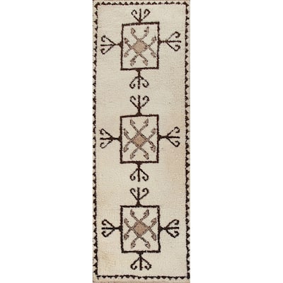 Turkish Anatolian Runner Rug Hallway Hand-knotted Wool Carpet - 3'6"x 11'6"