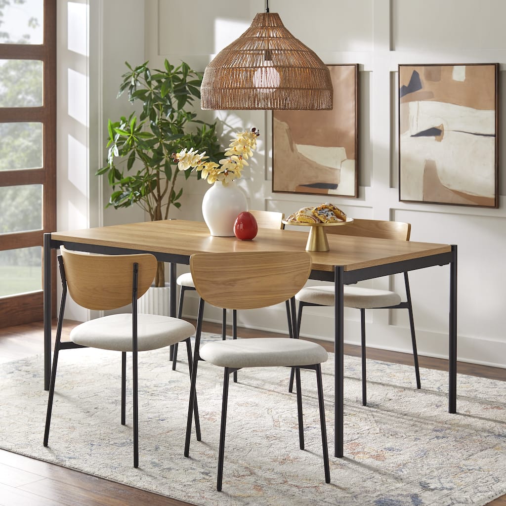 Lifestorey Jari Rectangular Dining Set