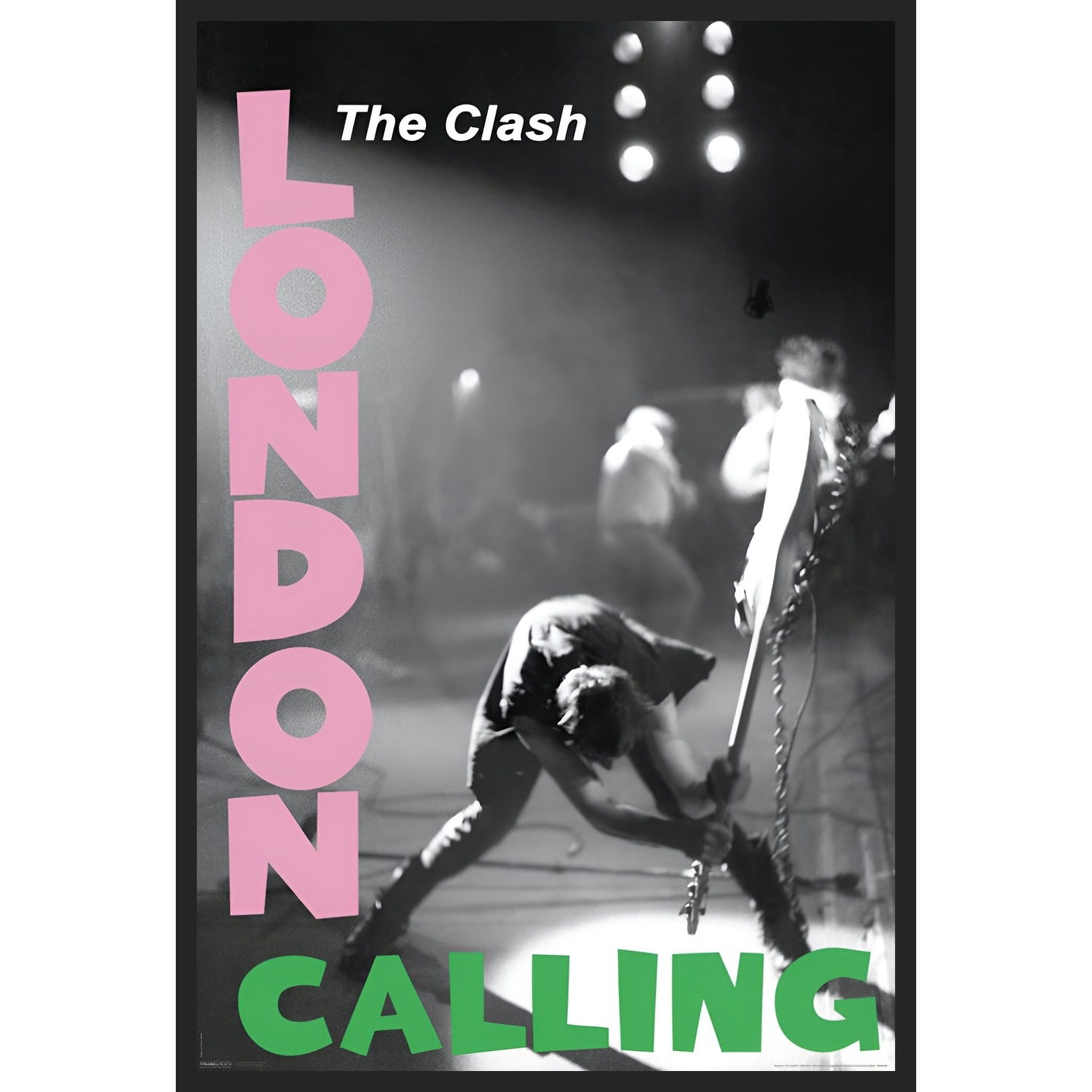 版画 Roamouch London calling AP The Clash - London Calling Framed Art Poster - 24 x 36 Inch