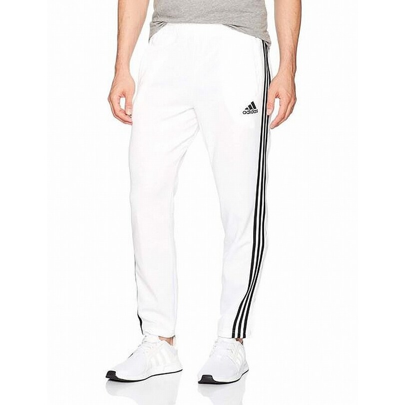 Shop Adidas White Mens Size Small S Original Track Pants Stretch